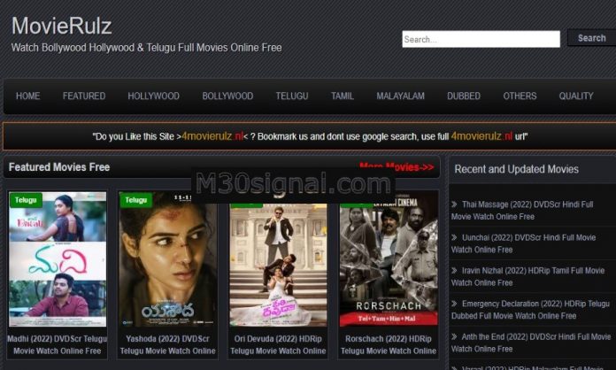 4movierulz Download Latest Bollywood-Hollywood Hindi Movie 2023